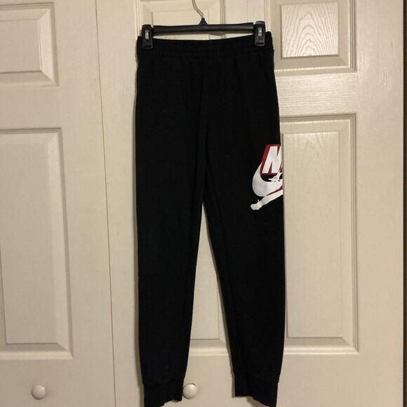 Nike Air Jordan Jumpman Logo black  Youth Large Sweatpants 12-13 YRS - Picture 1 of 6